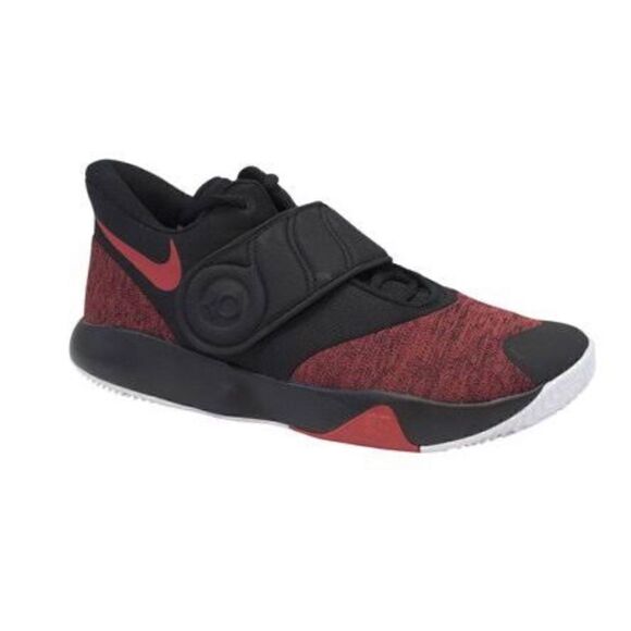 Nike KD Trey 5 VI Basketball Shoe Black/University Red/White Size 5.5Y - Picture 3 of 8